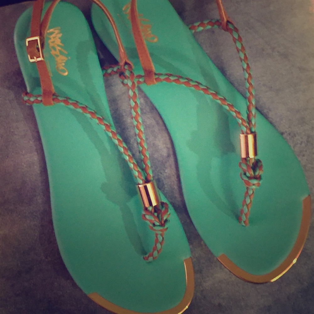 Mossimo Mint Sandals